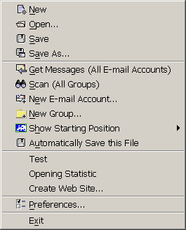 File Menu